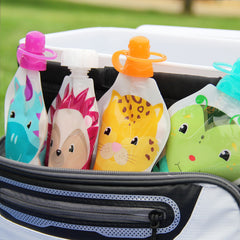 SnakPack Reusable Food Pouch - 8 CT | 5 oz FreshSquad