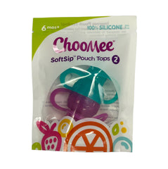 SoftSip Food Pouch Silicone Tops - 2 CT